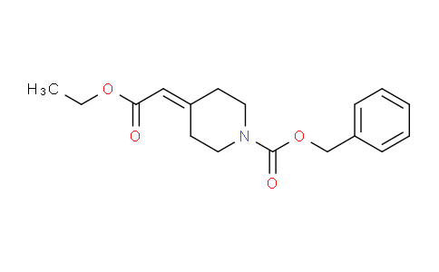 CAS No. 82244-11-9, Benzyl 4-(2-ethoxy-2-oxoethylidene)piperidine-1-carboxylate