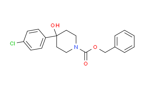 CAS No. 1076199-00-2, Benzyl 4-(4-chlorophenyl)-4-hydroxypiperidine-1-carboxylate