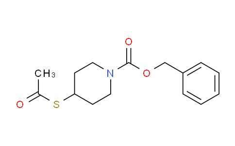 CAS No. 146827-60-3, Benzyl 4-(acetylthio)piperidine-1-carboxylate