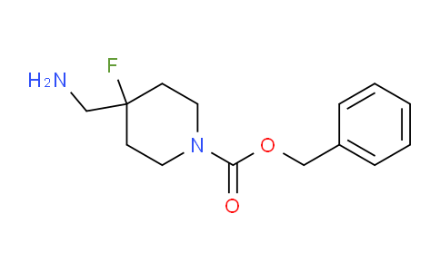 CAS No. 455267-64-8, Benzyl 4-(aminomethyl)-4-fluoropiperidine-1-carboxylate