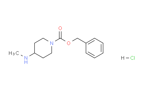 CAS No. 1073635-69-4, Benzyl 4-(methylamino)piperidine-1-carboxylate hydrochloride