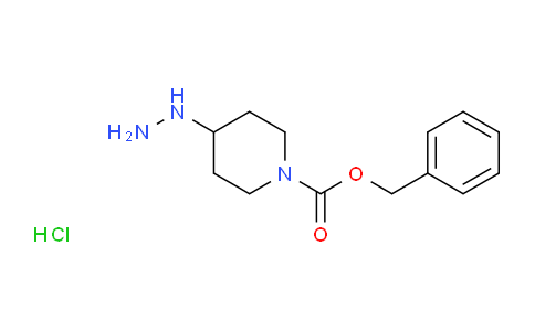 CAS No. 916831-70-4, Benzyl 4-hydrazinylpiperidine-1-carboxylate hydrochloride