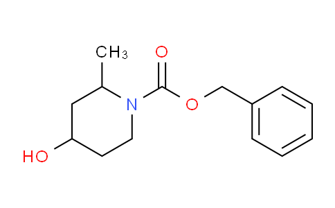 CAS No. 866615-08-9, Benzyl 4-hydroxy-2-methylpiperidine-1-carboxylate