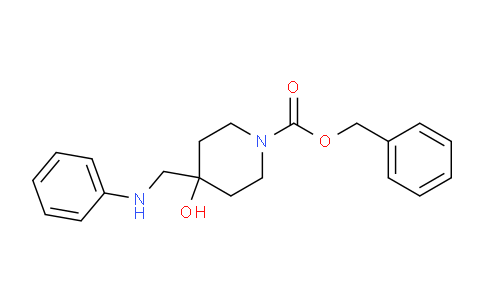 CAS No. 77211-76-8, Benzyl 4-hydroxy-4-((phenylamino)methyl)piperidine-1-carboxylate