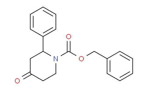 CAS No. 335266-05-2, Benzyl 4-oxo-2-phenylpiperidine-1-carboxylate