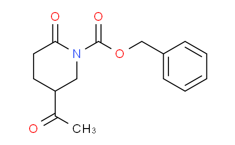 CAS No. 1958100-85-0, Benzyl 5-acetyl-2-oxopiperidine-1-carboxylate