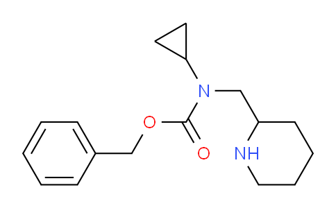 CAS No. 1353971-64-8, Benzyl cyclopropyl(piperidin-2-ylmethyl)carbamate