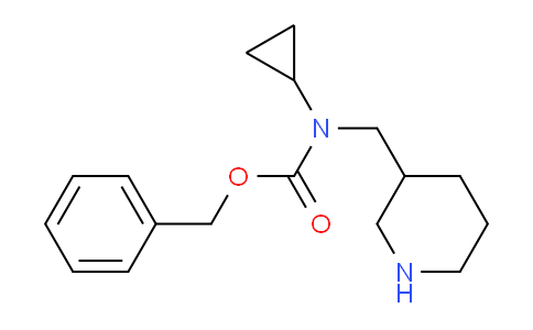 CAS No. 1353982-61-2, Benzyl cyclopropyl(piperidin-3-ylmethyl)carbamate