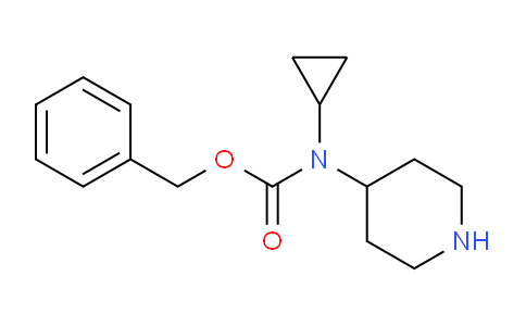 CAS No. 1353975-96-8, Benzyl cyclopropyl(piperidin-4-yl)carbamate