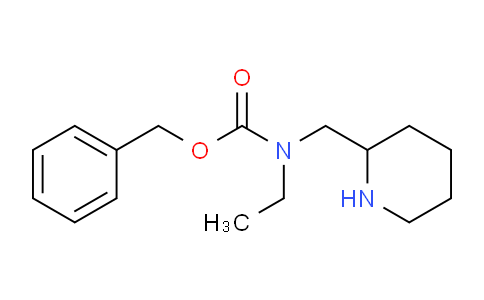 CAS No. 1353944-36-1, Benzyl ethyl(piperidin-2-ylmethyl)carbamate