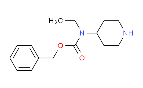 CAS No. 220395-87-9, Benzyl ethyl(piperidin-4-yl)carbamate