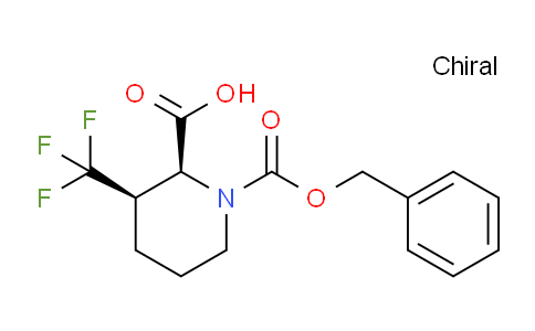MC639938 | 1951444-39-5 | Cis-1-((benzyloxy)carbonyl)-3-(trifluoromethyl)piperidine-2-carboxylic acid