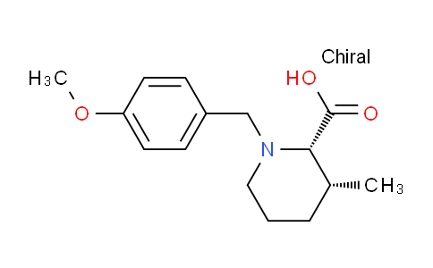MC639942 | 1820580-61-7 | cis-1-(4-Methoxybenzyl)-3-methylpiperidine-2-carboxylic acid