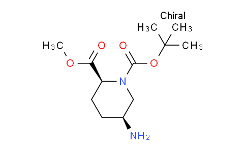 CAS No. 869564-38-5, cis-1-tert-Butyl 2-methyl 5-aminopiperidine-1,2-dicarboxylate