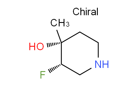 CAS No. 1612176-91-6, Cis-3-fluoro-4-methylpiperidin-4-ol