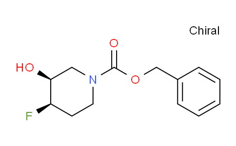 CAS No. 1207853-10-8, cis-Benzyl 4-fluoro-3-hydroxypiperidine-1-carboxylate