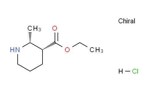 CAS No. 1255098-81-7, cis-Ethyl 2-methylpiperidine-3-carboxylate hydrochloride