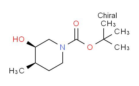 CAS No. 955028-75-8, cis-tert-Butyl 3-hydroxy-4-methylpiperidine-1-carboxylate