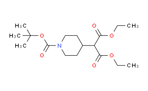 CAS No. 1257294-02-2, Diethyl 2-(1-(tert-butoxycarbonyl)piperidin-4-yl)malonate