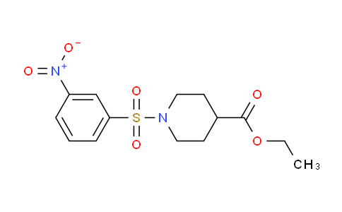 CAS No. 625106-78-7, Ethyl 1-((3-nitrophenyl)sulfonyl)piperidine-4-carboxylate