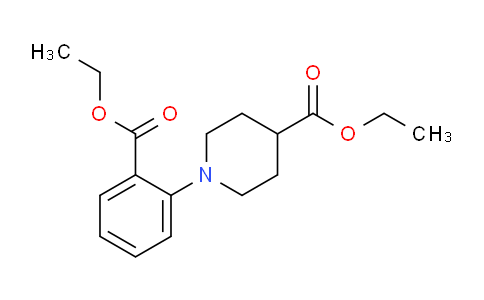 CAS No. 773137-80-7, Ethyl 1-(2-(ethoxycarbonyl)phenyl)piperidine-4-carboxylate