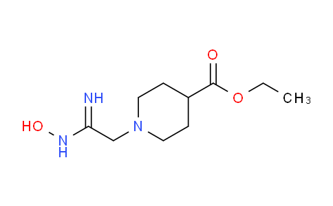 CAS No. 1053656-15-7, Ethyl 1-(2-(hydroxyamino)-2-iminoethyl)piperidine-4-carboxylate