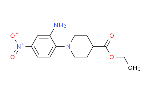 CAS No. 1221792-44-4, Ethyl 1-(2-amino-4-nitrophenyl)piperidine-4-carboxylate