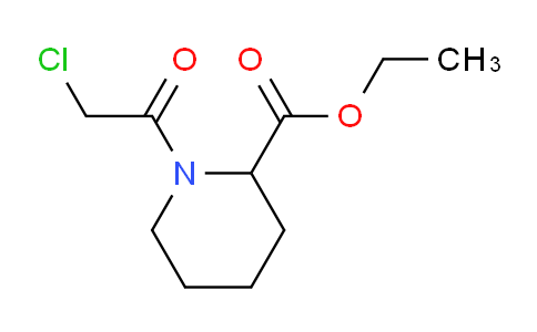CAS No. 1008946-66-4, Ethyl 1-(2-chloroacetyl)piperidine-2-carboxylate
