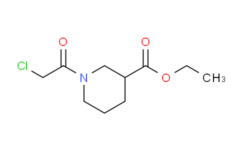 CAS No. 379254-55-4, Ethyl 1-(2-chloroacetyl)piperidine-3-carboxylate