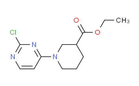 CAS No. 1347757-99-6, Ethyl 1-(2-chloropyrimidin-4-yl)piperidine-3-carboxylate