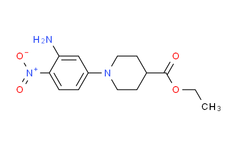 CAS No. 439095-45-1, Ethyl 1-(3-amino-4-nitrophenyl)piperidine-4-carboxylate