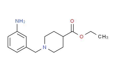 CAS No. 306937-22-4, Ethyl 1-(3-aminobenzyl)piperidine-4-carboxylate