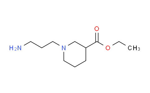 CAS No. 1221792-43-3, Ethyl 1-(3-aminopropyl)piperidine-3-carboxylate