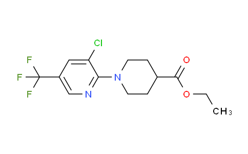 CAS No. 874814-41-2, Ethyl 1-(3-Chloro-5-(trifluoromethyl)pyridin-2-yl)piperidine-4-carboxylate