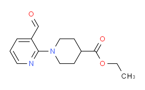 CAS No. 886361-48-4, Ethyl 1-(3-formylpyridin-2-yl)piperidine-4-carboxylate