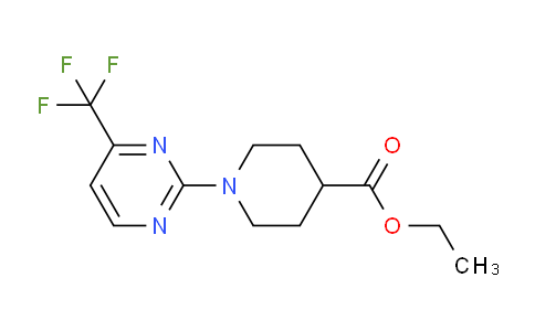 CAS No. 215654-84-5, Ethyl 1-(4-(trifluoromethyl)pyrimidin-2-yl)piperidine-4-carboxylate