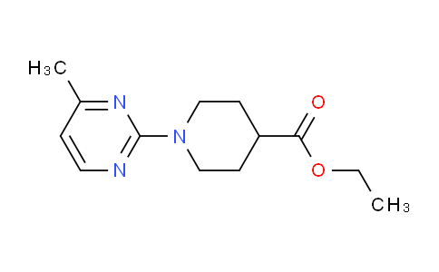 CAS No. 1273680-69-5, Ethyl 1-(4-methylpyrimidin-2-yl)piperidine-4-carboxylate