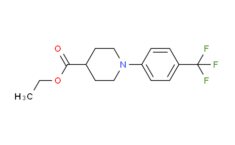 CAS No. 681481-98-1, Ethyl 1-(4-trifluoromethylphenyl)piperidine-4-carboxylate
