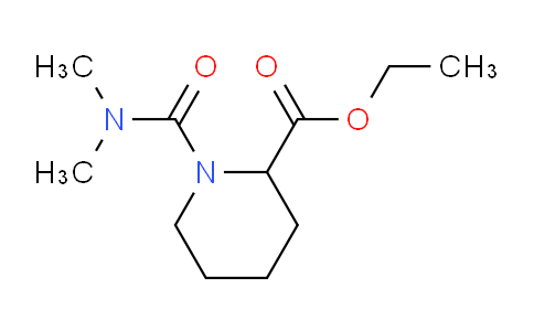 CAS No. 1009341-34-7, Ethyl 1-(dimethylcarbamoyl)piperidine-2-carboxylate