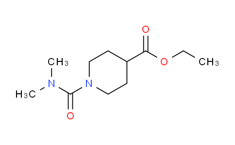 CAS No. 333985-78-7, Ethyl 1-(dimethylcarbamoyl)piperidine-4-carboxylate