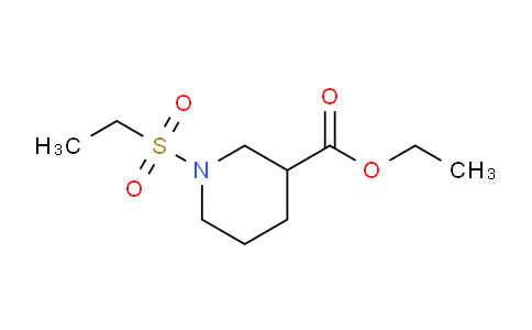 CAS No. 869951-27-9, Ethyl 1-(ethylsulfonyl)piperidine-3-carboxylate
