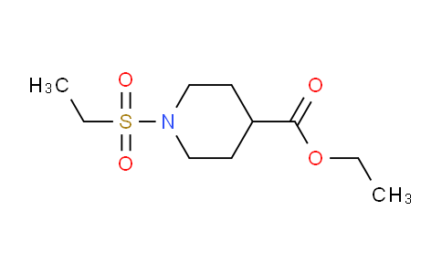CAS No. 832118-87-3, Ethyl 1-(ethylsulfonyl)piperidine-4-carboxylate