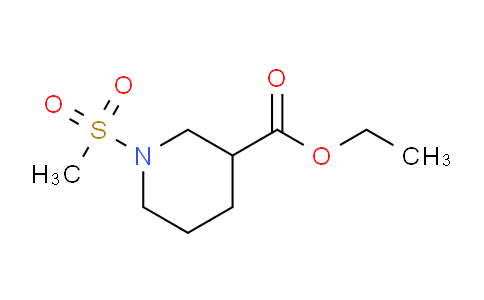CAS No. 349625-89-4, Ethyl 1-(methylsulfonyl)piperidine-3-carboxylate
