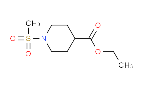 CAS No. 217487-18-8, Ethyl 1-(methylsulfonyl)piperidine-4-carboxylate