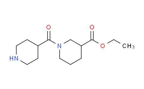 CAS No. 886504-48-9, Ethyl 1-(piperidine-4-carbonyl)piperidine-3-carboxylate