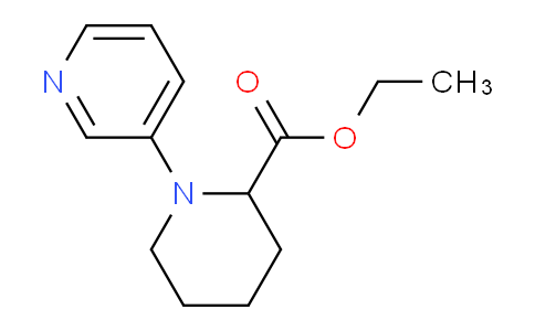 CAS No. 1956307-70-2, Ethyl 1-(pyridin-3-yl)piperidine-2-carboxylate