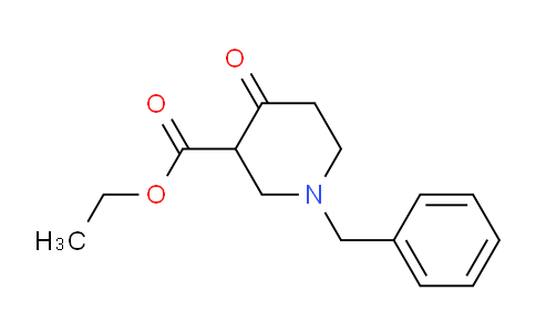 CAS No. 41276-30-6, Ethyl 1-benzyl-4-oxopiperidine-3-carboxylate