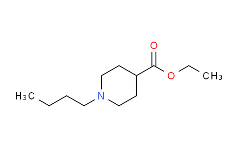 CAS No. 74045-89-9, Ethyl 1-butylpiperidine-4-carboxylate