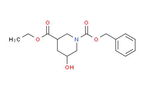 CAS No. 1095010-49-3, Ethyl 1-Cbz-5-Hydroxypiperidine-3-carboxylate