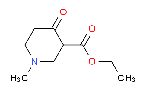 CAS No. 25012-72-0, Ethyl 1-methyl-4-oxopiperidine-3-carboxylate